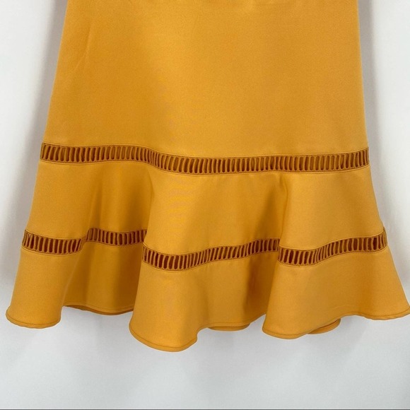 NEW Finders Keepers Tangerine Cut Out Dress - Picture 4 of 11